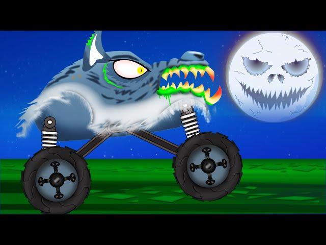 Scary Monster Truck | Monster Truck Stunts