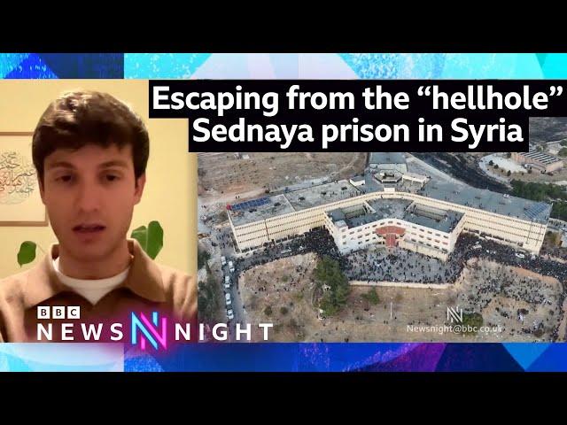 Escaping from the "hellhole" Sednaya prison in Syria