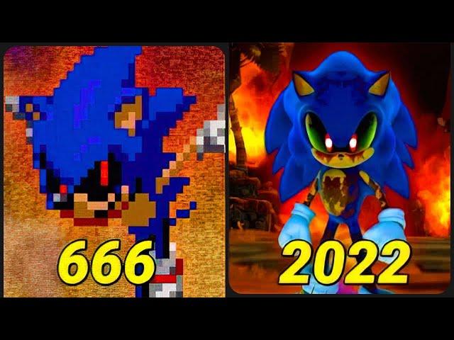 Evolution of SONIC.EXE (666-2022)