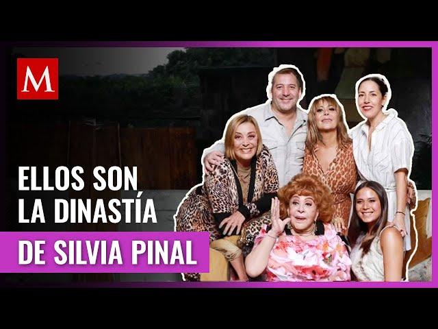 ¿Quiénes son todos los hijos de Silvia Pinal?