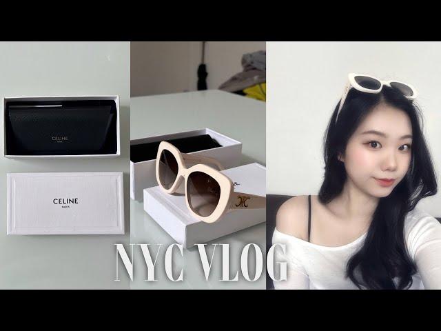 Newyork Vlog) 셀린느 선글라스 같이 쇼핑하러가요, 뉴욕에는 어떤 백화점들이 있을까?, 서울에서 핫한 브런치집 본점 다녀오기!(부베트 브런치)