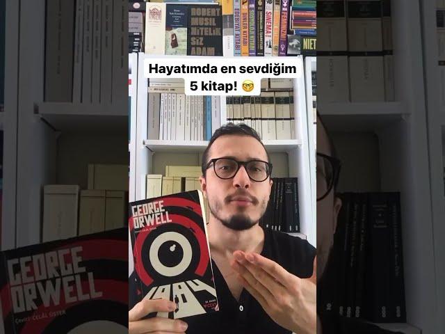 Hayatımda En Çok Sevdiğim 5 Kitap!  #shorts