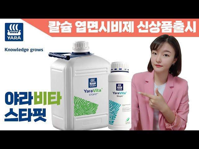 신제품 출시! 야라비타 스타핏! 100% 수용성 칼슘 엽면시비제! | 농사 100단