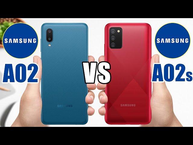 Samsung Galaxy A02 vs Samsung Galaxy A02s