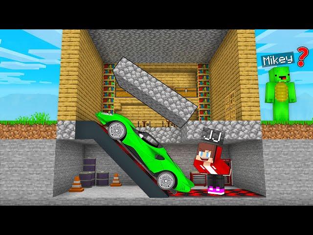 How JJ Stole Mikey’s Car in Minecraft? (Maizen)