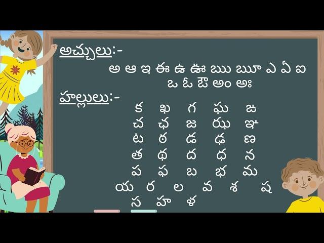 Telugu Alphabets: Engaging Learning for Kids!