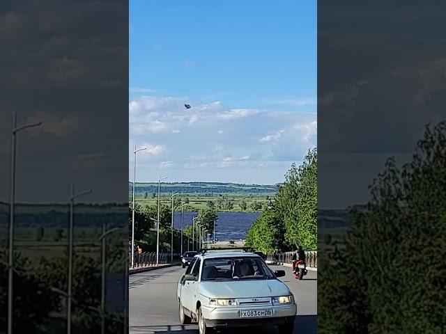 Kama river in Niznekamsk