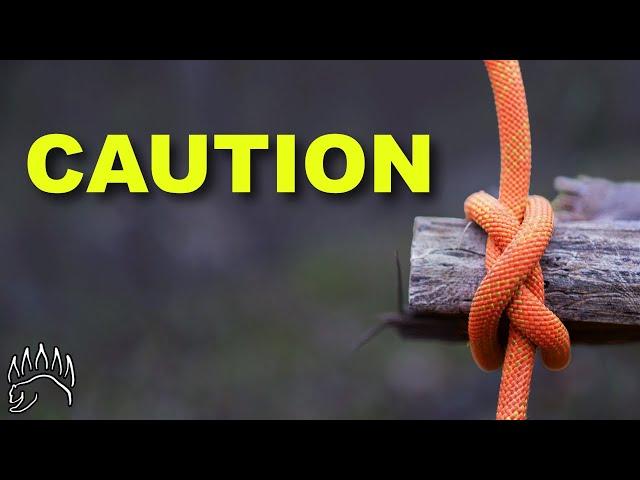 "World's MOST DANGEROUS Knot!?"  ..or the most USEFUL?  [How to tie the Constrictor Hitch]