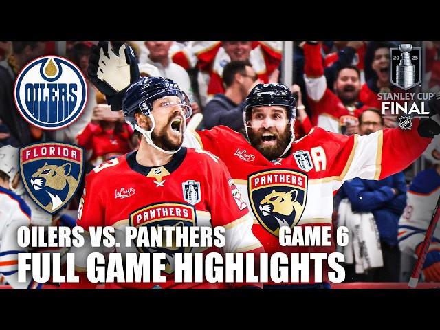 Stanley Cup Final Game 6: Florida Panthers vs. Edmonton Oilers | Full Game Highlights | ESPN NHL
