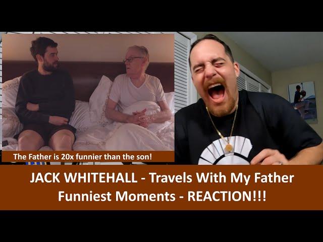 American Reacts to JACK WHITEHALL: Travels With My Father - Funniest Moments REACTION