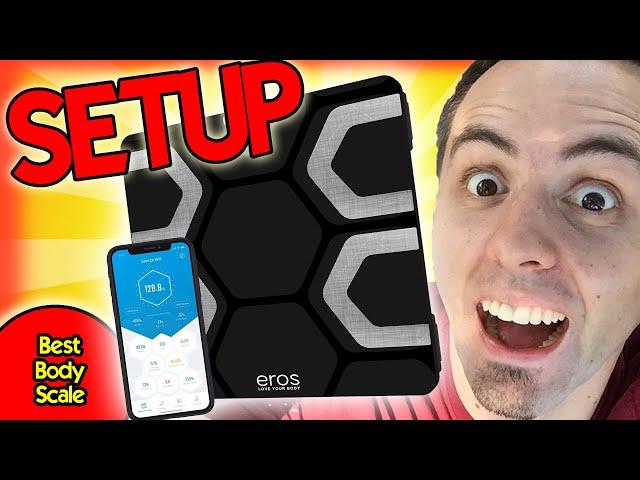 BEST SMART BODY SCALE SETUP | Inevifit Bathroom Scale Instructions & Setup