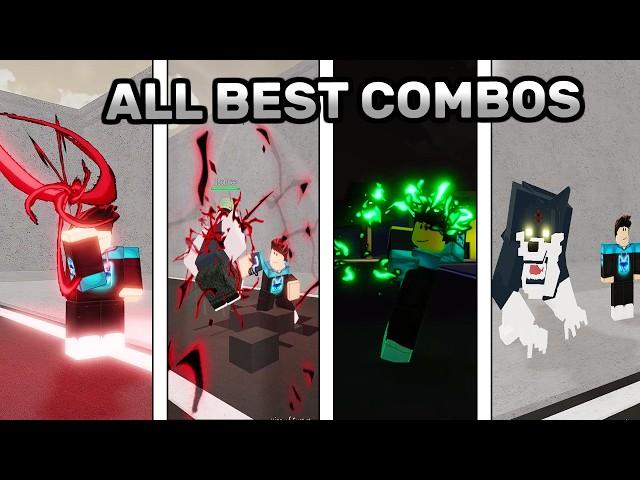 ALL BEST COMBOS OF ALL CHARACTERS (Base and Moded) Part 1 | Jujutsu Shenanigans