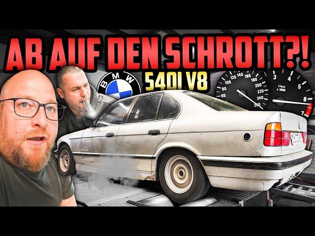 Motor LÄUFT, ABER kein Vortrieb! - BMW E34 4.0L V8 - ERSATZTEILE sind SELTEN & TEUER!