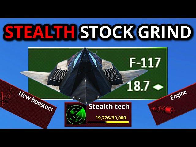 MY UNBALANCED F-117 [STOCK] GRIND EXPERIENCE (stealth is wild?!)