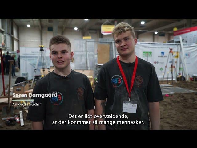 Fra start til slut til DM i Skills med anlægsstruktørerne Tobias og Søren - Learnmark Tech, Horsens