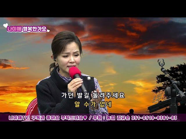 나미애 라이브 - 노을(들녘 길에서)