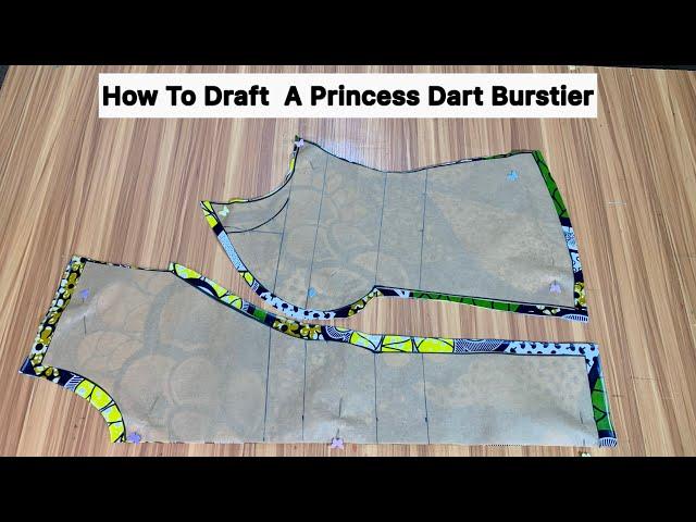 How to draft a Princess dart pattern