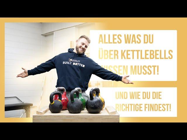 Wie finde ich die richtige Kettlebell ? / Competition vs. Gusseisen / Berlin Barbell