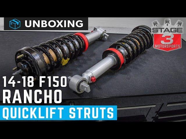 Unboxing: Rancho Suspensions F150 quickLIFT Loaded Front Leveling Kit