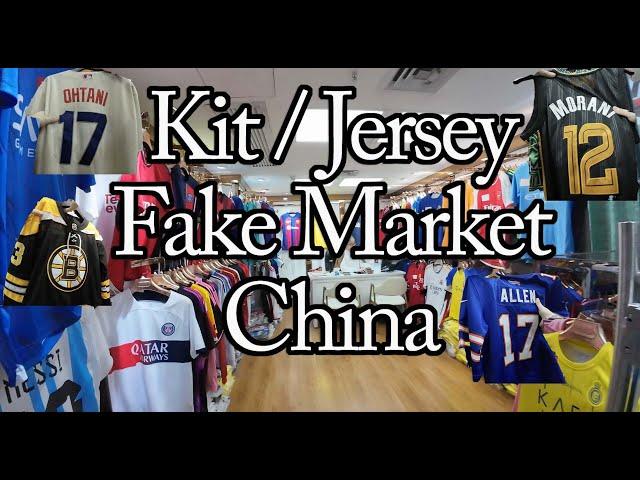 Fake Jersey and Replica Kit Market in China. Guangzhou Copy Market Adventure.