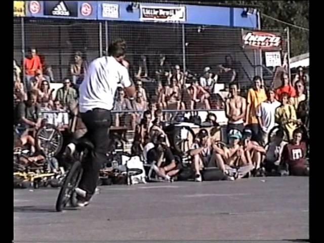 Alex Jumelin - King of Concrete Pro flatland 1999 -1st place