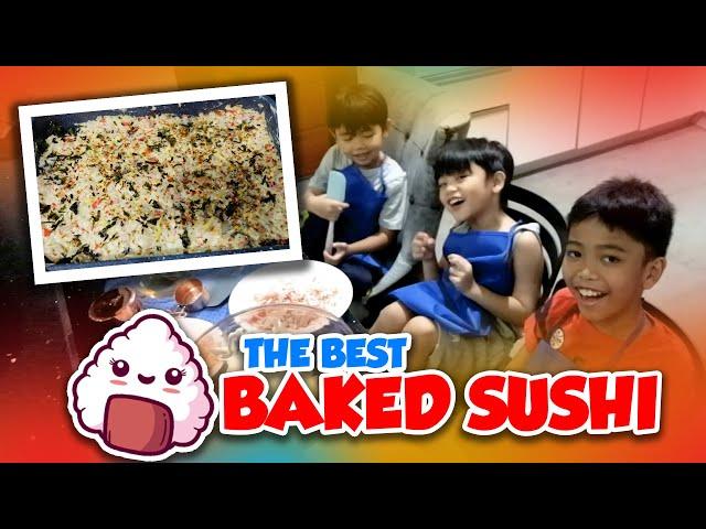 Our Trending Baked Sushi??? Tutorial with Wander Boys