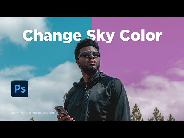 2 Ways to Change Sky Color in Photoshop — Graphic Designing & Photography Tutorial for Beginners