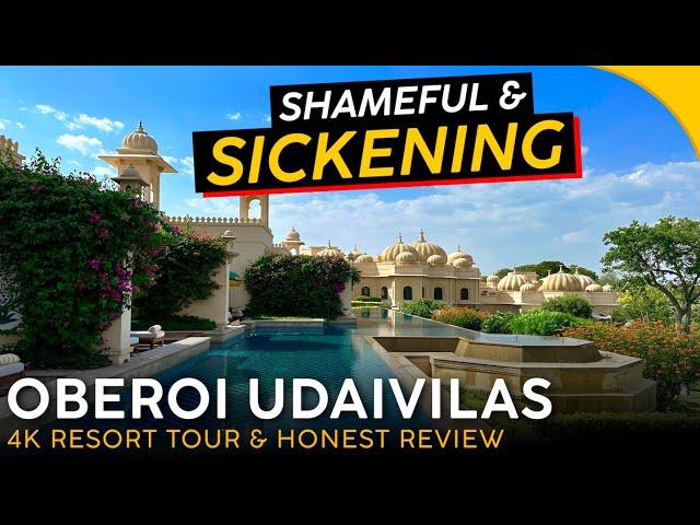 OBEROI UDAIVILAS Udaipur, India 【4K Hotel Tour & Review】NOT The Oberoi Standard!