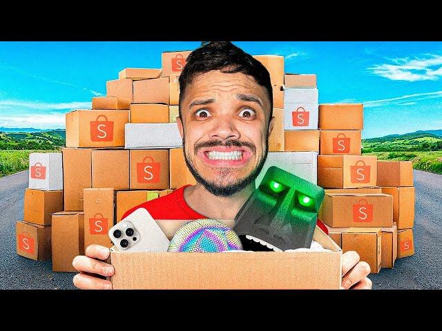 GASTEI R$ 1000 na Shopee pra ver se vale a pena