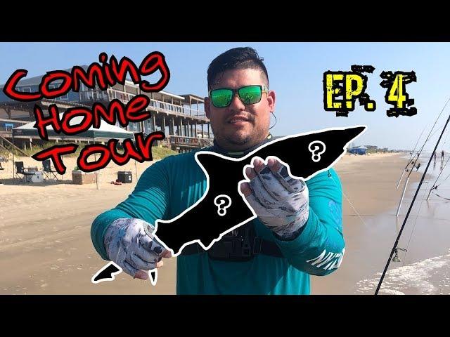 Coming Home Tour (Episode 4) - SHORE Fishing in Surfside Texas Part 2 (Awesome Catches)