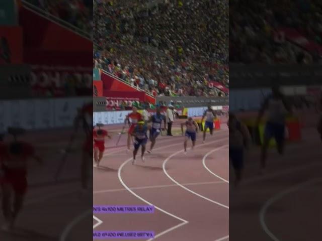 Noah lyles insane sprinting at the 2019 world championships #insane #olympicathlete #fast