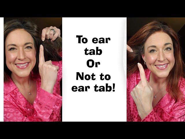 TIP TUESDAY: Ear tabs on wigs | What are they, do you need them, what do I think of them?