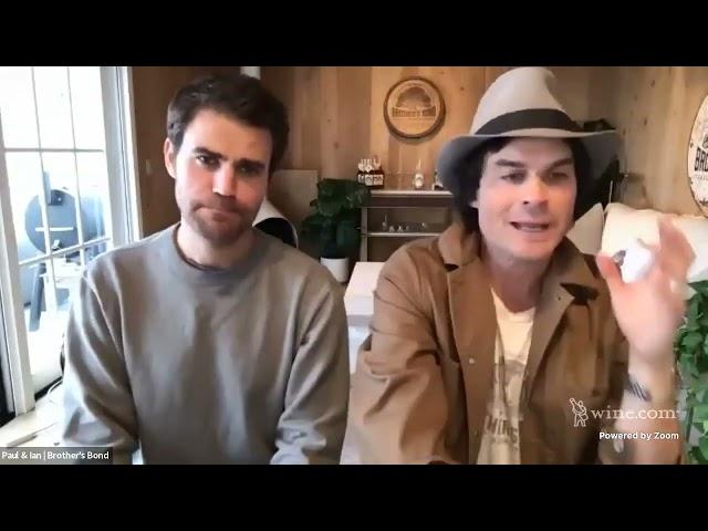 Wine com Presents  Brothers Bond Bourbon with Ian Somerhalder and Paul Wesley