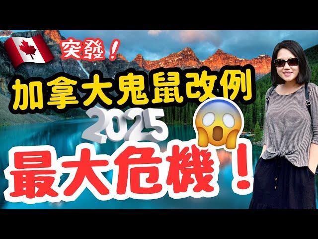 突發‼️加拿大向所有人say no⁉️ 2025 最令人擔憂的不止你想的那些⁉️