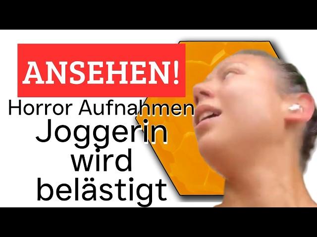 Erschreckende Aufnahmen einer Joggerin BITTE TEILEN