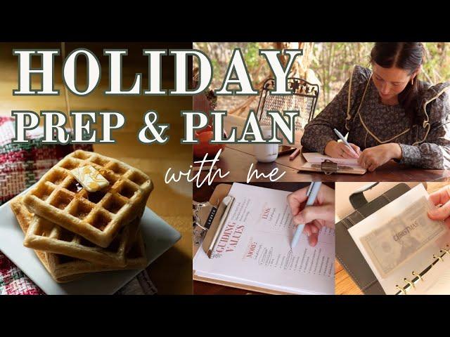 Systems To Simplify Your Holiday Season | Plan Ahead With Me | Meal Planning, Gift Giving, & More