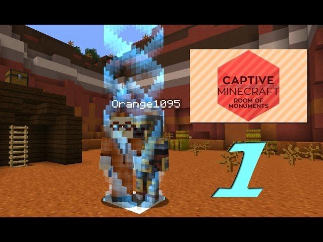 Captive Minecraft II, ep 1 (Minecraft Survival with Orange1095)