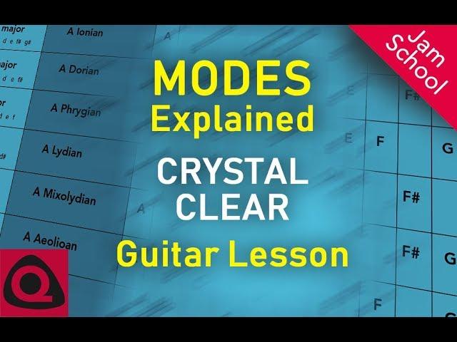 Modes Explained Effective and Crystal Clear (Guitar Tutorial with Examples)