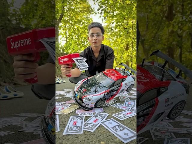 Money Gun And Top Model Rc Car Unboxing