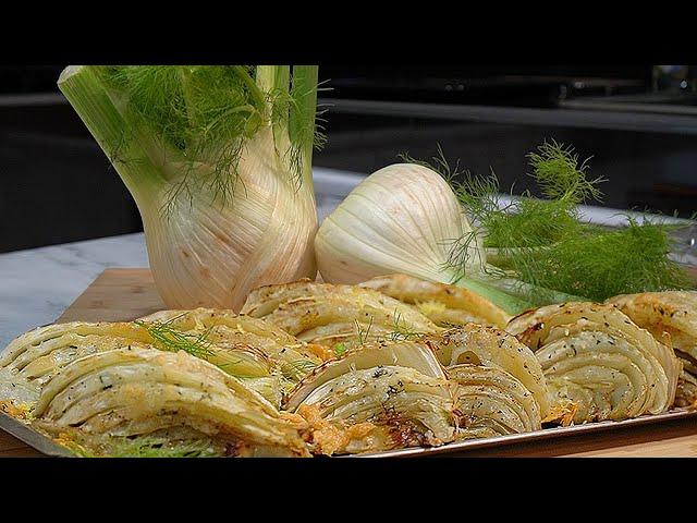 SIMPLE Side Dish Fennel with Lemon and Parmesan