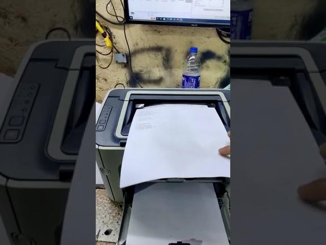 hp Laserjet p1505n print black and white #ztechprinterservices