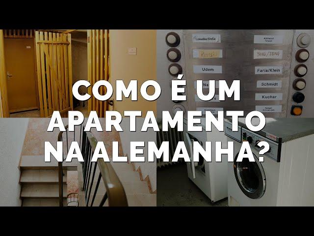 Diferenças entre APARTAMENTO NA ALEMANHA e no Brasil