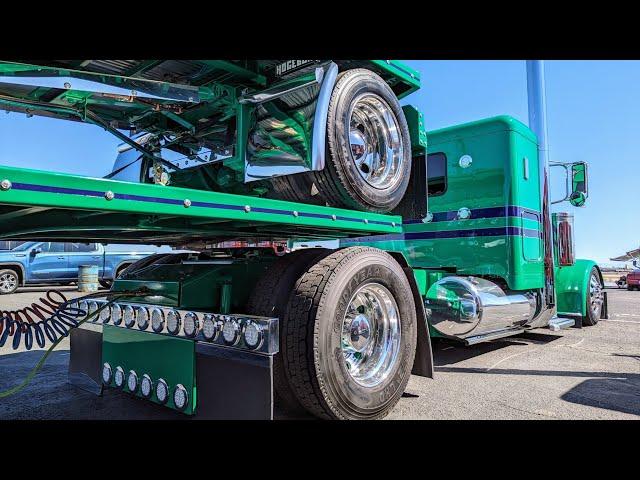 Dandee Dairy's Peterbilt 389 With The "Alfalfa Cruiser" - 2024 Desert Diesel Nationals, Chandler, AZ