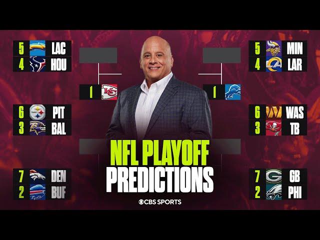 Pete Prisco predicts winners of EVERY playoff game, crowns a Super Bowl champion 