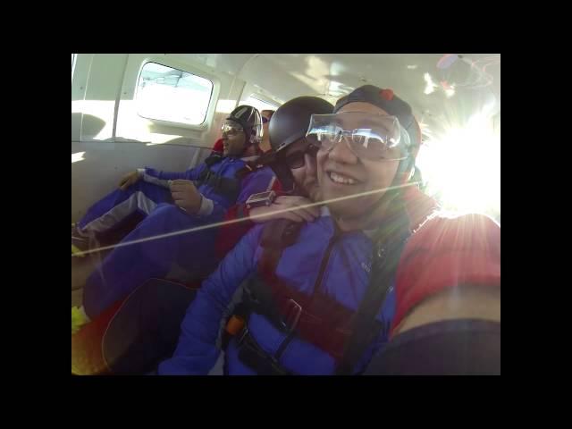 Hung Tran's Tandem skydive!