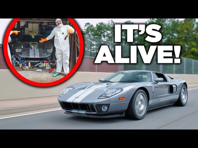 The Barn Find Ford GT is done...and it SCREAMS!