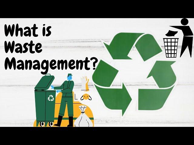 What is Waste Management? | Reduce Reuse Recycle | Environmental Science | Letstute