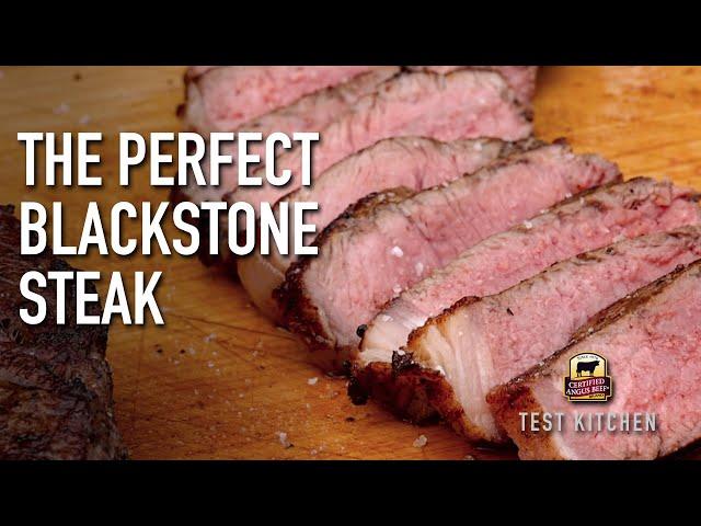 The Perfect Blackstone Steak