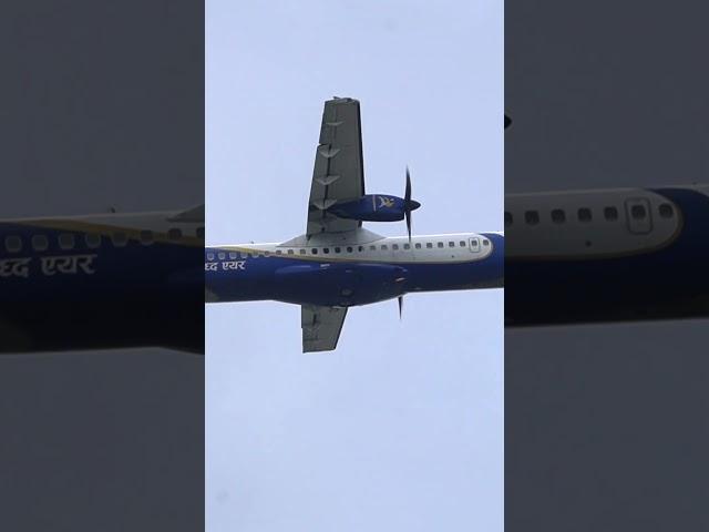 Buddha Air on duty for dashain rush hour at Tribhuvan Int'l Airport #planespotting