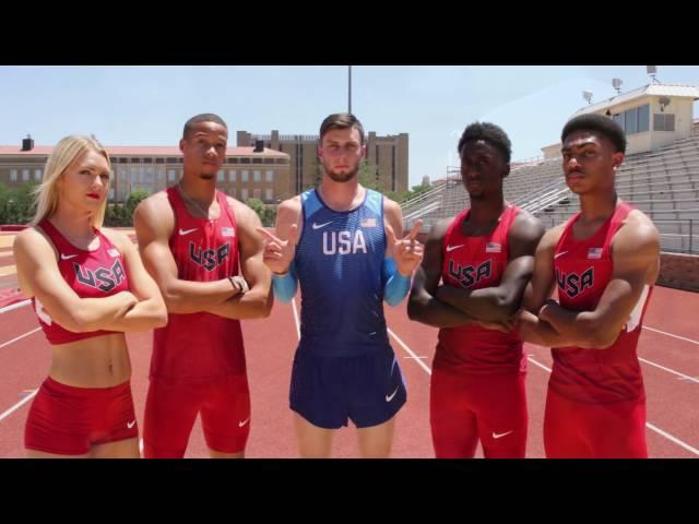 Bradley Adkins qualifies for the Olympics in the High Jump